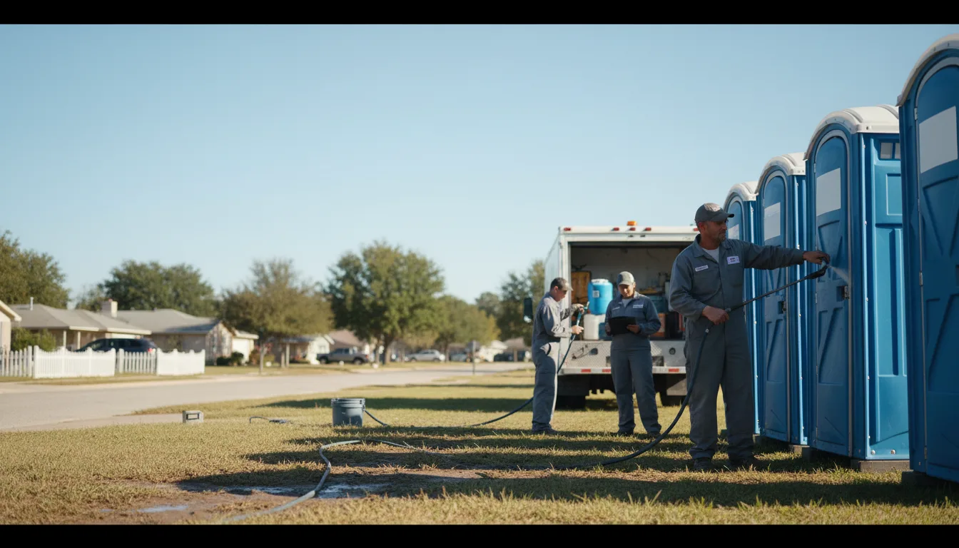 Long-Term Portable Toilet Rental in Horatio, AR near me